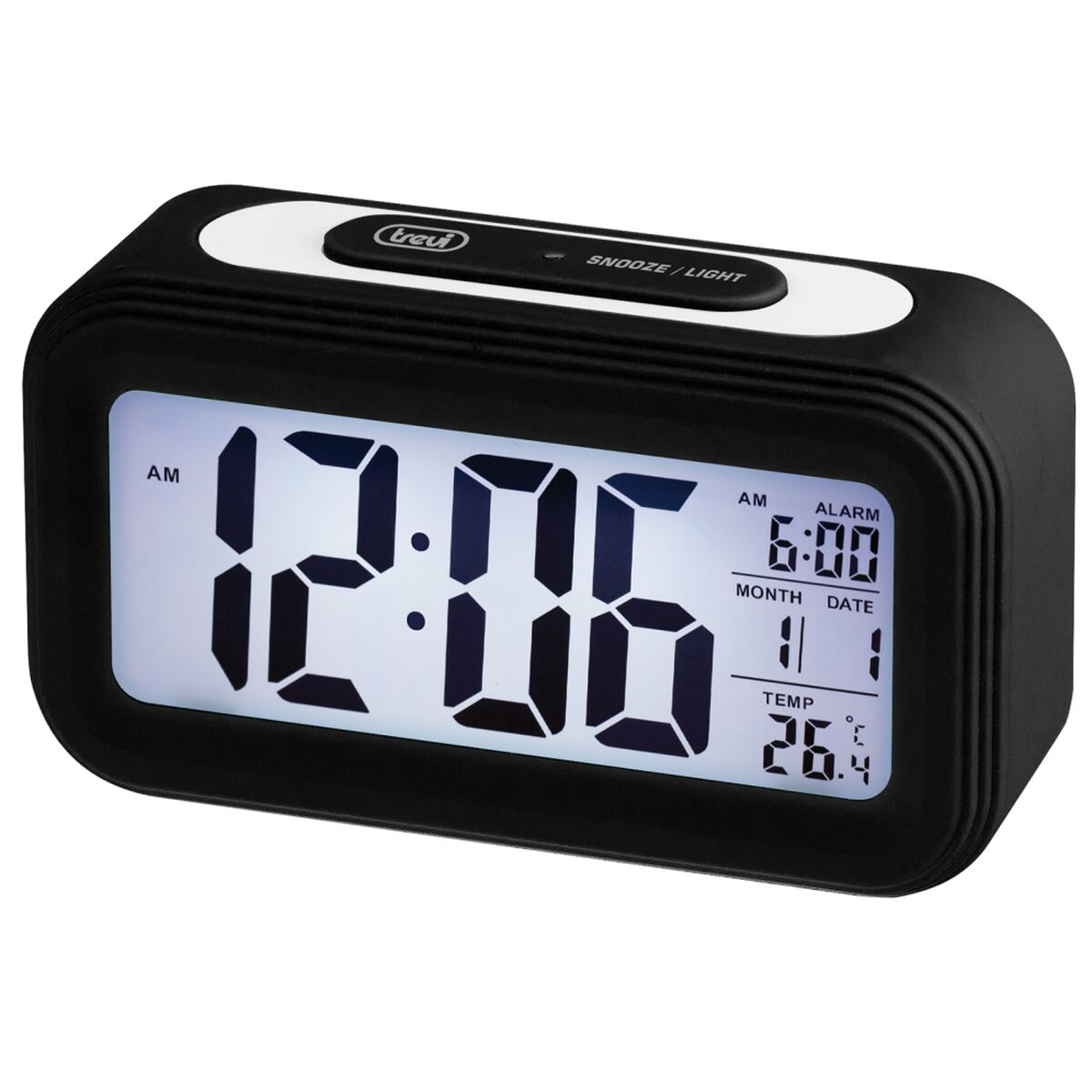 Alarm Clock Trevi SLD 3P50 Blue White